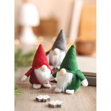 Felt gnome decoration, Зеленый, изображение товара (3)