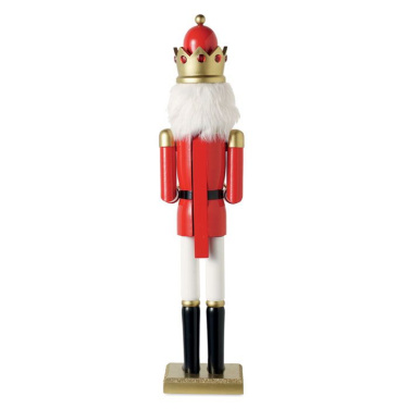 Large wooden nutcracker, Красный, изображение товара (3)