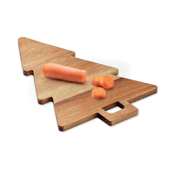 Acacia serving board Xmas tree, Древесина, изображение товара (1)
