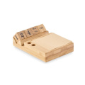 Bamboo desktop calendar, Древесина