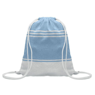 Hammam towel drawstring set, Бирюзовый, изображение товара (3)