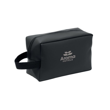 Toiletry bag in 600D RPET, Черный, изображение товара (3)