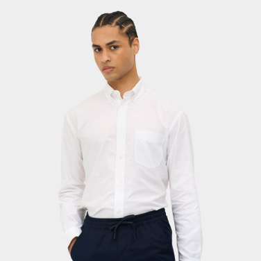 BOSTON OXFORD MEN'S SHIRT, Белый, 4XL, изображение товара (3)