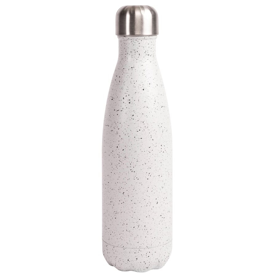 Бутылка Sagaform Nils Steel Bottle Splash 500 мл, белый / Черный, изображение товара (1)