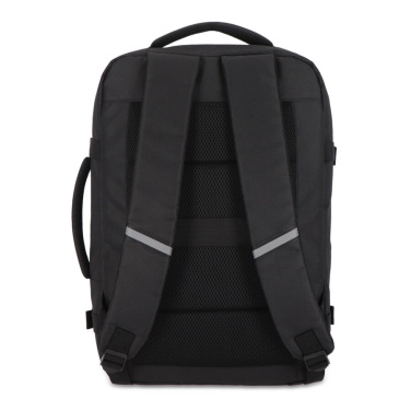 Рюкзак для ночевки из R-PET 600D, 22 л, черный, изображение товара (3)