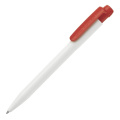 Шариковая ручка Ingeo™ Pen, твердый цвет, белый / Красный