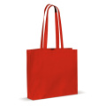 Сумка через плечо из хлопка, OEKO-TEX® 140 г/м², 40x10x35 см., красный