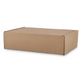 Подарочная коробка, изготовленная на заказ, для 6 кружек размером 34,7 x 24,3 x 9,9 см., коричневый