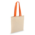 Сумка-шоппер OEKO-TEX 38x42 см, плотность ткани 140 г/м², апельсин