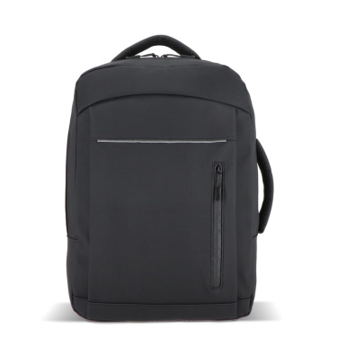 Рюкзак для ноутбука PU Osaka, 30 x 14 x 42 см, 15 л, черный, изображение товара (4)