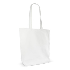 Сумка из органического хлопка, цветная, длинная, 270 г/м², 42x12x43 см.