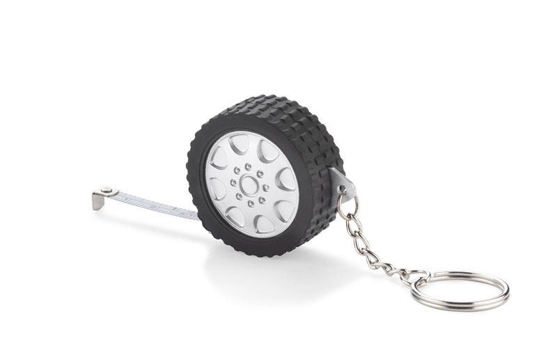 Брелок - рулетка для измерения TIRE 1 м, изображение товара