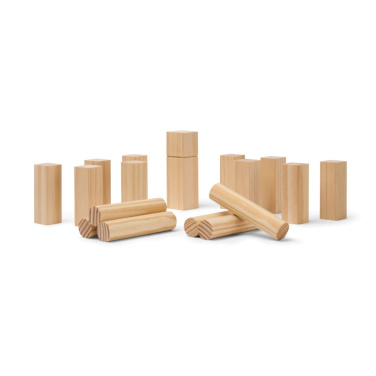 Мини-игра VINGA Kubb, коричневый, детальный вид (1)