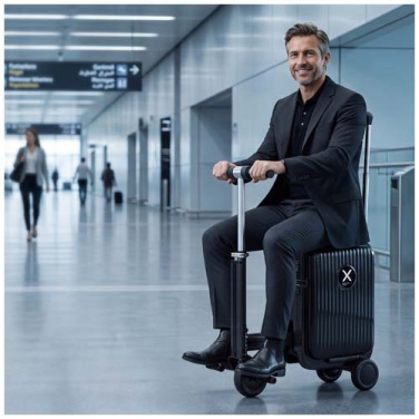 Самокат SCX.design L30 RideCase – сплошной черный, изображение товара (3)