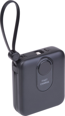 Power bank 10 000 mAh CALAIS, черный, изображение товара (3)