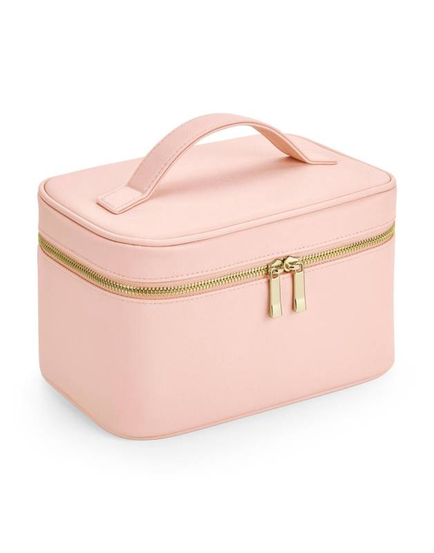 Бутиковый косметический кейс, Нежно-розовый - Bagbase (1)