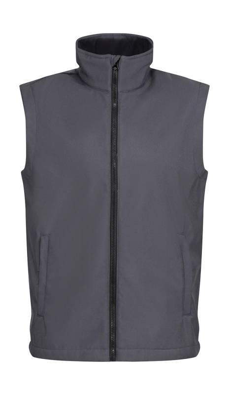 Распечатываемый жилет-футболка Ablaze из софтшелла, Серый/Черный - Regatta Professional (1)