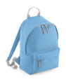 Мини-модный рюкзак, Небесно-голубой/светло-серый