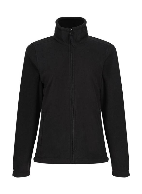 Женская флисовая куртка Micro с полной застежкой-молнией, цвет: чёрный – Regatta Professional (1)