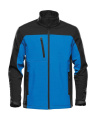 Мужская куртка Cascades Softshell, Лазурный/Черный