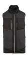 E-Volve Stretch Hybrid Midlayer Bodywarmer, Пепельный/Черный