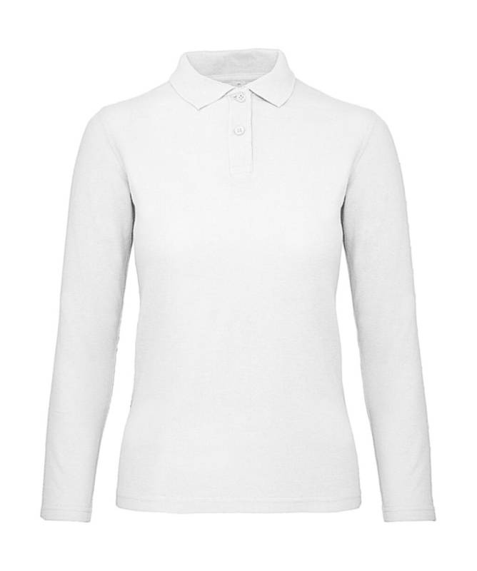 ID.001 LSL /женское поло, цвет: белый – B&C (1)