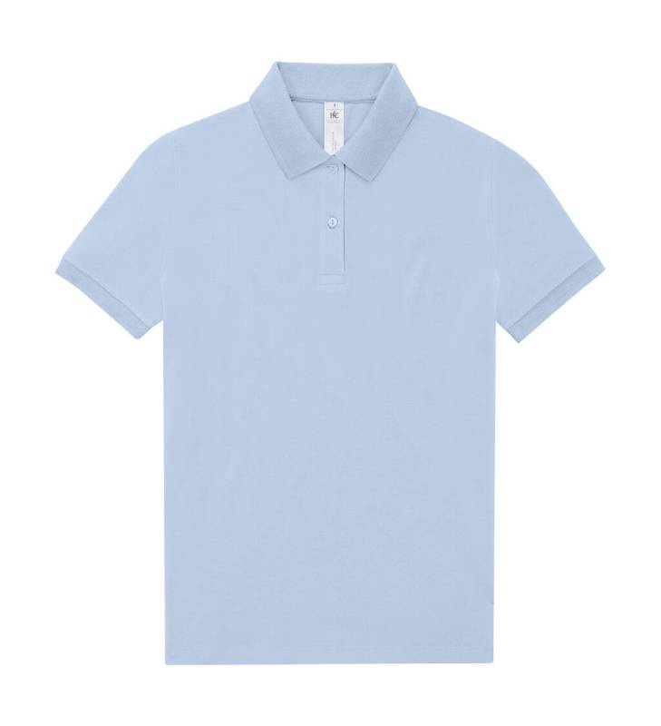 Моя Polo 180 /Женская, Розовый синий – B&C (1)
