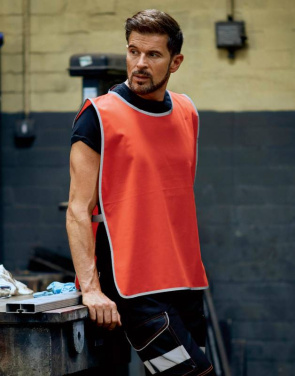 Светоотражающая окантовка накидки, цвет: флуоресцентный оранжевый – Yoko (3)