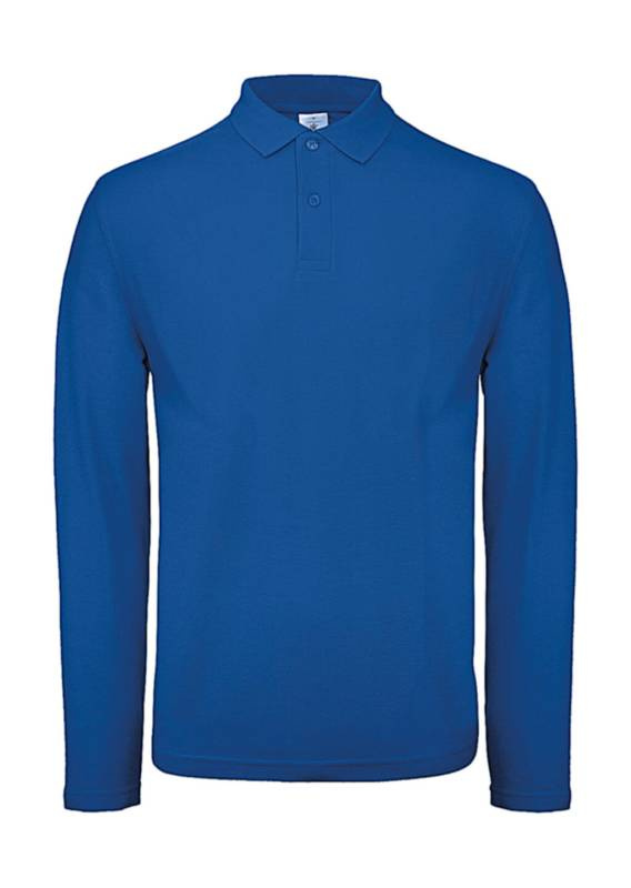ID.001 LSL Polo, цвет: ярко-синий – B&C (1)