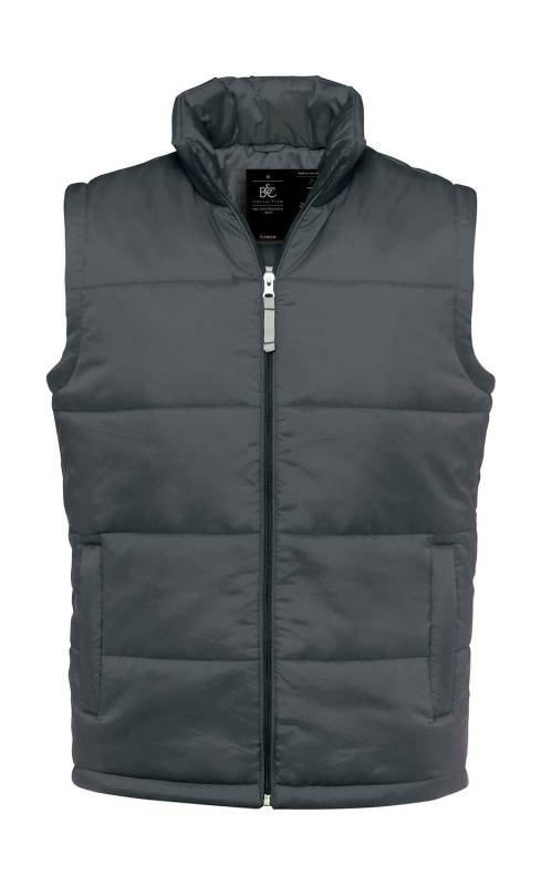 Мужской жилет, цвет: тёмно-серый – B&C Outerwear (1)