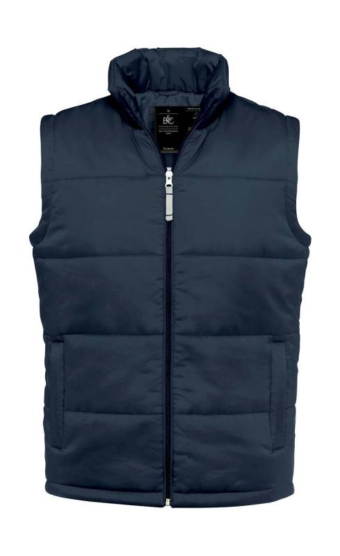 Мужской жилет, цвет: тёмно-синий – B&C Outerwear (1)