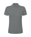 Женское поло Signature Tagless Polo Stretch, цвет: серый, Серый