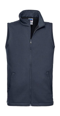 Мужской жилет из мягкой ткани Smart Softshell, цвет: французский тёмно-синий