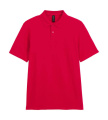 Поло Softstyle Adult Pique, цвет: красный, Красный