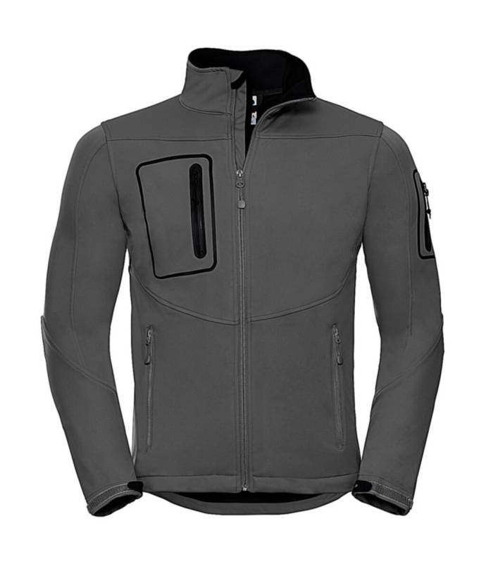 Мужская куртка Sportshell 5000, Титан – Russell Athletic (1)