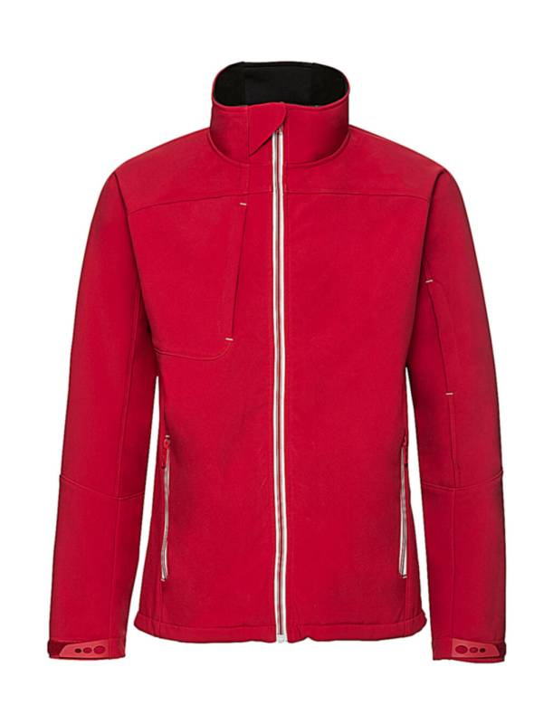 Мужская куртка Bionic Softshell, Классический красный – Russell Athletic (1)