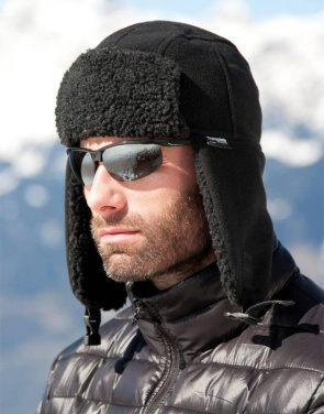Шапка из утеплителя Thinsulate Sherpa, цвет: чёрный – Result Winter Essentials (3)