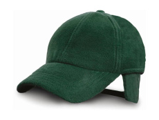 Зимняя флисовая шапка, цвет: лесной зелёный