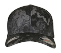 Кепка Flexfit® Veil Camo™, Посейдон Черный