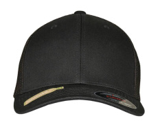 Flexfit Trucker Recycled Mesh, цвет: чёрный/чёрный