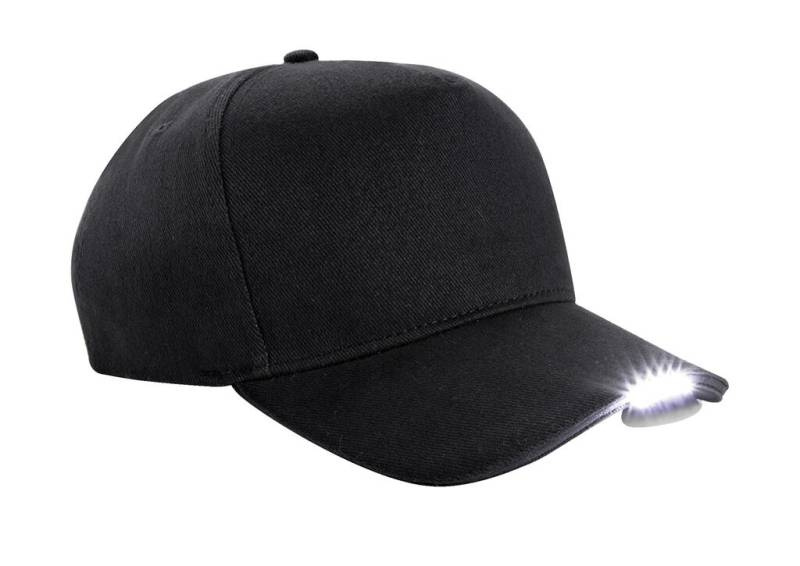 Светодиодная заглушка, цвет: чёрный – Beechfield (1)