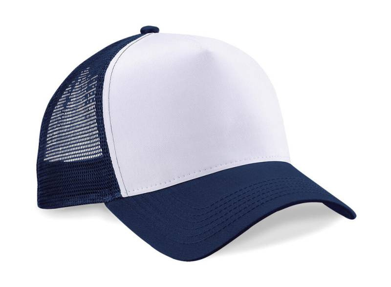 Snapback Trucker, цвет: французский тёмно-синий/белый – Beechfield (1)