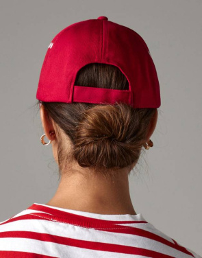 Бейсболка Ultimate 5 Panel Cap - Sandwich Peak, цвет: чёрный/жёлтый – Beechfield (3)
