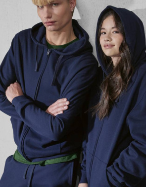 ID.334 Капюшон на молнии, цвет: чёрный – B&C (2)
