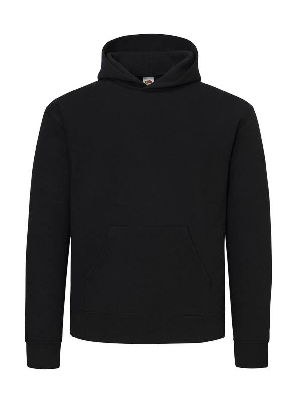 Толстовка с капюшоном Supercotton™, цвет: чёрный – Fruit of the Loom (1)