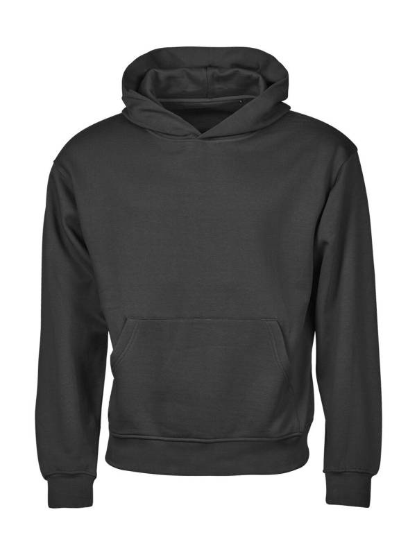 Толстовка с капюшоном свободного кроя, без этикетки., цвет: чёрный – Tee Jays (1)