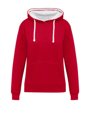 Женская толстовка с капюшоном Originals Contrast, цвет: светло-серый Oxford/тёмно-синий – SG Originals, Светлый оксфорд/темно-синий (2)