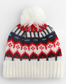Ретро-шапка для лыжников, Забелить
