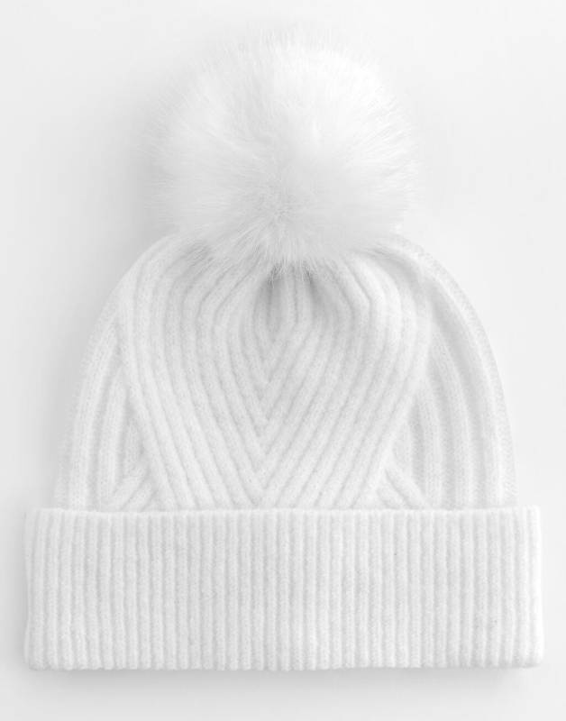 Шапка Snow Luxe, цвет: белый – Beechfield (1)