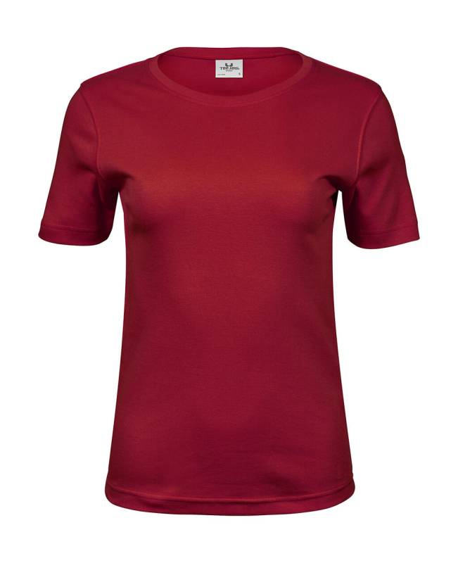 Женская футболка из трикотажа интерлок, Темно-красный – Tee Jays (1)